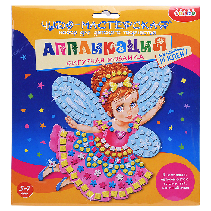 Фигурная мозаика. Фея Фигурная мозаика. Фея