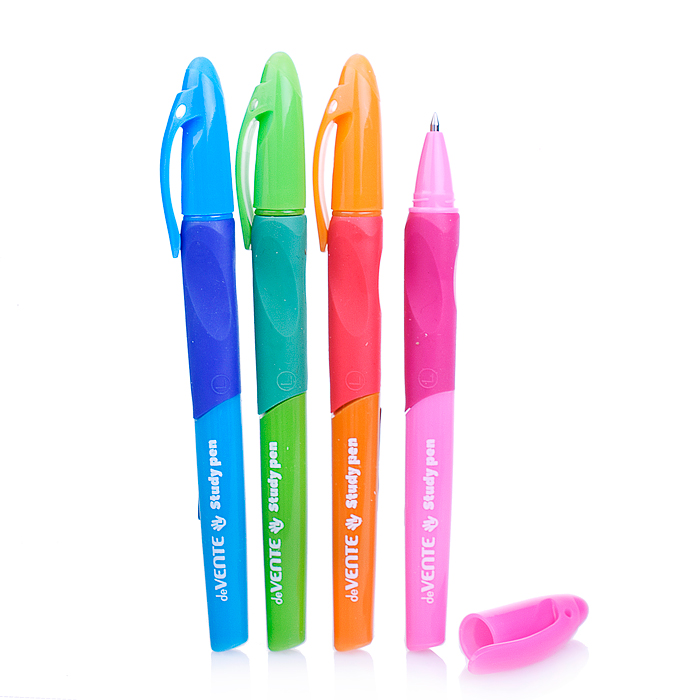 Фото к товару Ручка гелевая стираемая "Study Pen" обучающая письму, для правшей, d=0,7 мм, с каучуковым д Ручка гелевая стираемая "Study Pen" обучающая письму, для правшей, d=0,7 мм, с каучуковым д