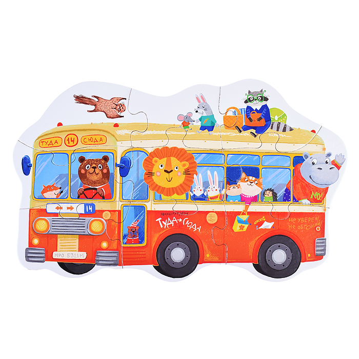 Фото к товару IQ Пазл напольный "Машинки (Cars)" 3+ IQ Пазл напольный "Машинки (Cars)" 3+