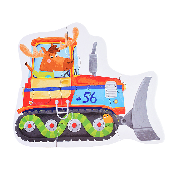 Фото к товару IQ Пазл напольный "Машинки (Cars)" 3+ IQ Пазл напольный "Машинки (Cars)" 3+