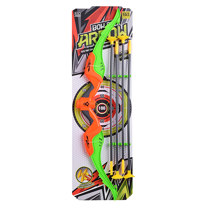 Набор лук 902B "Меткий удар" на листе