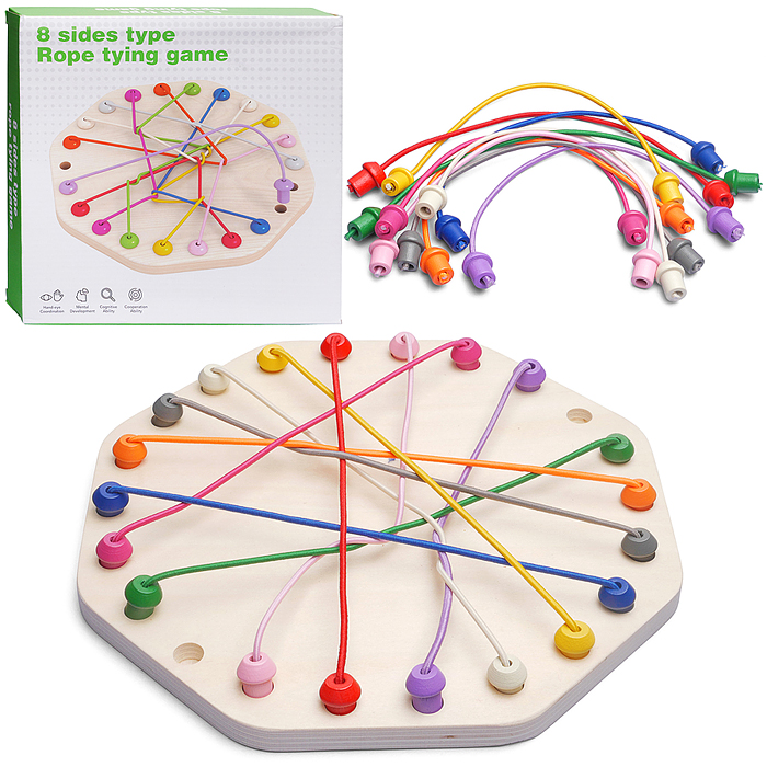 Игра развивающая D2174 "Шнурочки" Игра развивающая D2174 "Шнурочки"