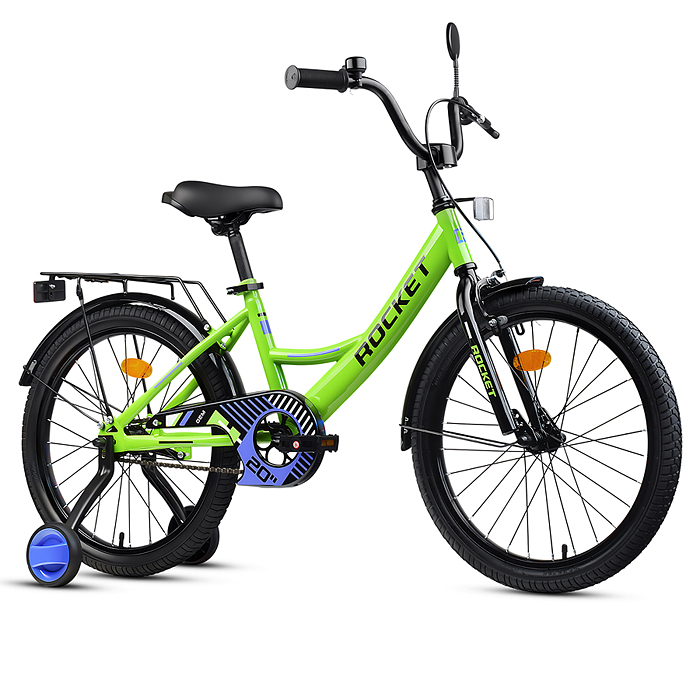 Велосипед 20" Rocket Gem, цвет зеленый