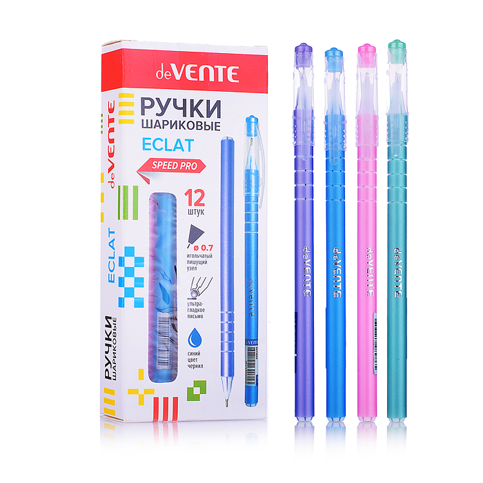 Ручка шариковая "Eclat" серия Speed Pro, d=0,7 мм, ультра гладкое письмо, чернила на маслян