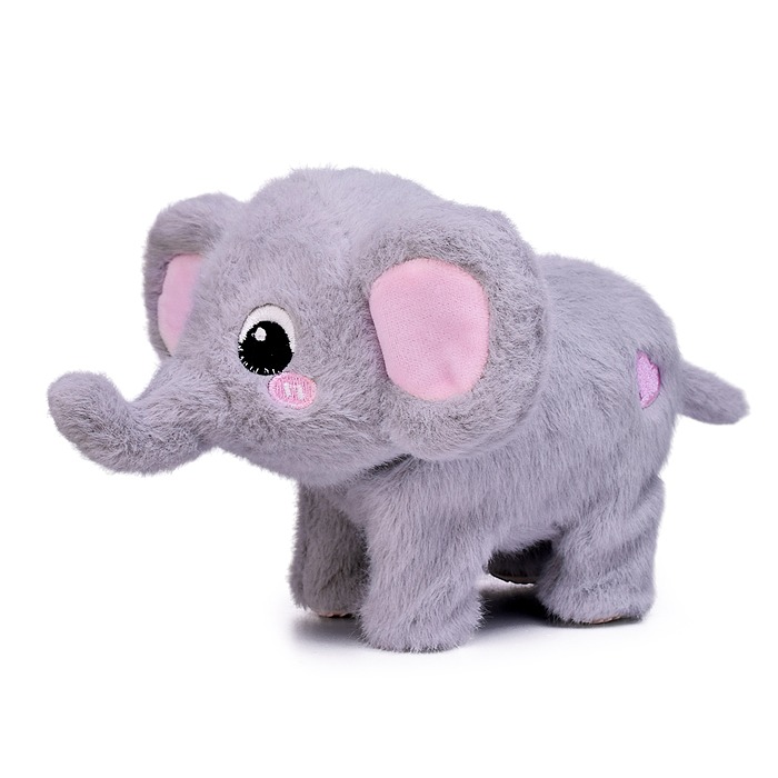 Слон 00-7637 "Ушастик" (поет, ходит) в пакете