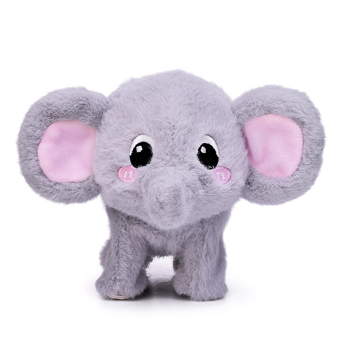 Слон 00-7637 "Ушастик" (поет, ходит) в пакете