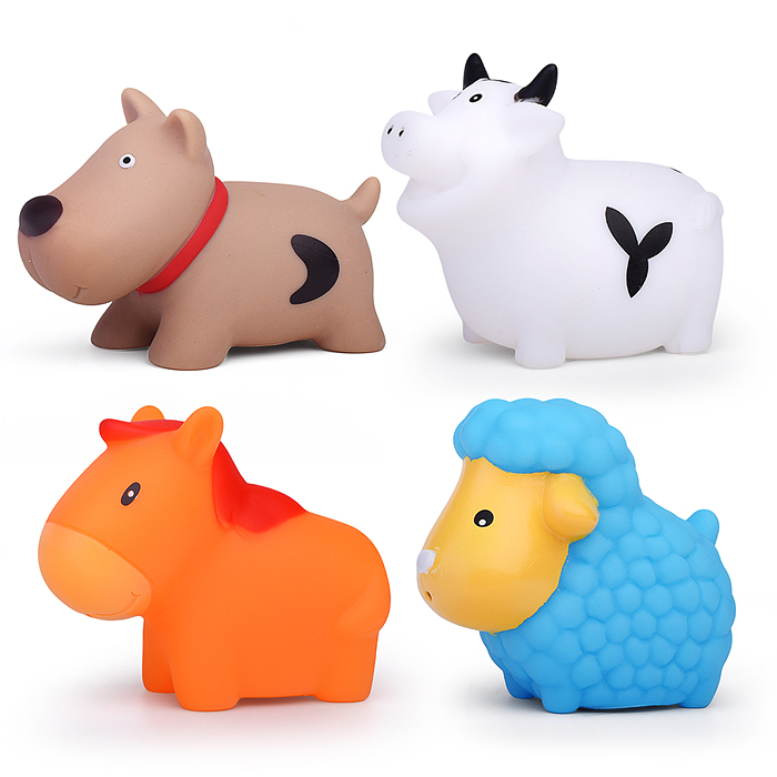 Набор игрушек для ванны "Моя ферма", 4 шт Набор игрушек для ванны "Моя ферма", 4 шт