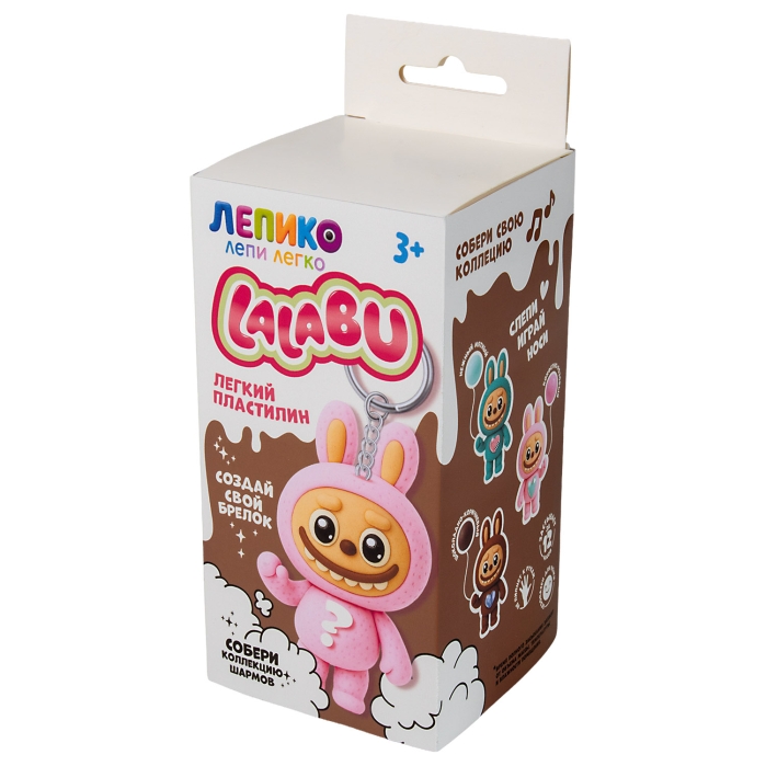 Игрушка для детей старше трех лет легкий пластилин "Лепи Легко" набор Lalabu