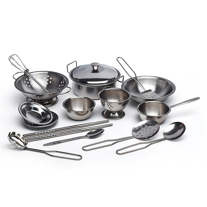 Набор детской посуды UT0118 "Шеф поварёнок" в пакете