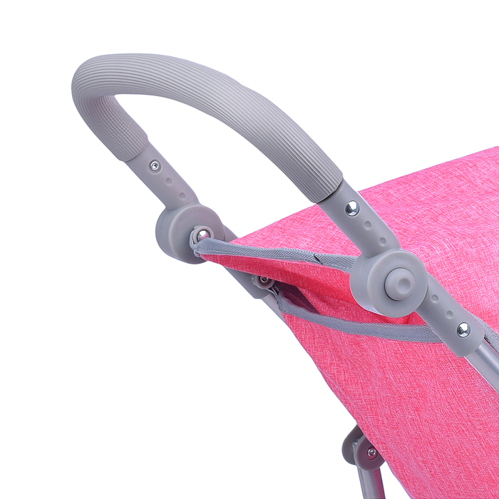 Фото к товару Коляска для кукол 9377B-T, 3-х колесная, металлическая, складная, прогулочная с козырьком, с корзин Коляска для кукол 9377B-T, 3-х колесная, металлическая, складная, прогулочная с козырьком, с корзин