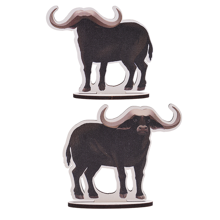 Игровой набор "Австралия" (дерево) крафтовая коробка