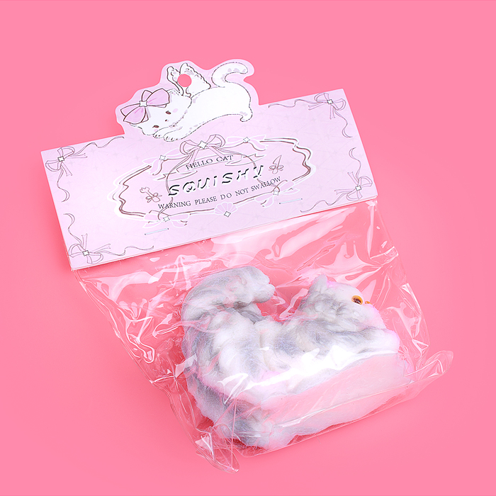 Фото к товару Игрушка-антистресс 00-6537 "Забавный котик" Игрушка-антистресс 00-6537 "Забавный котик"