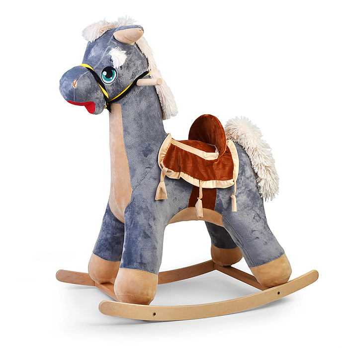 Фото к товару Качалка Конь с попоной Качалка Конь с попоной