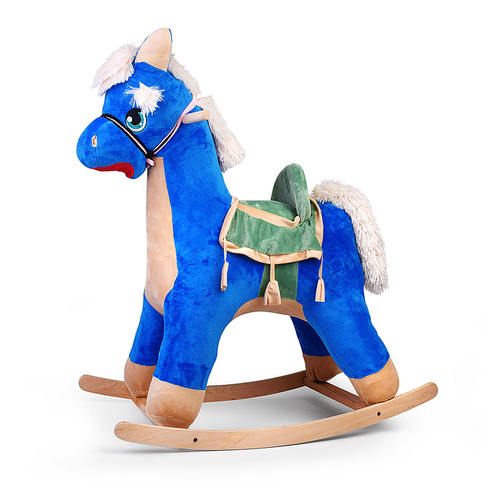 Фото к товару Качалка Конь с попоной Качалка Конь с попоной