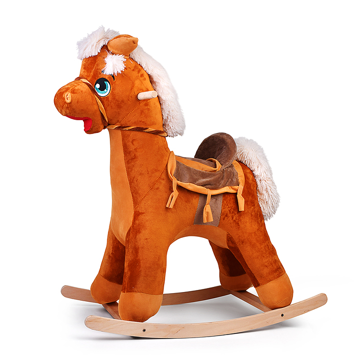 Фото к товару Качалка Конь с попоной Качалка Конь с попоной