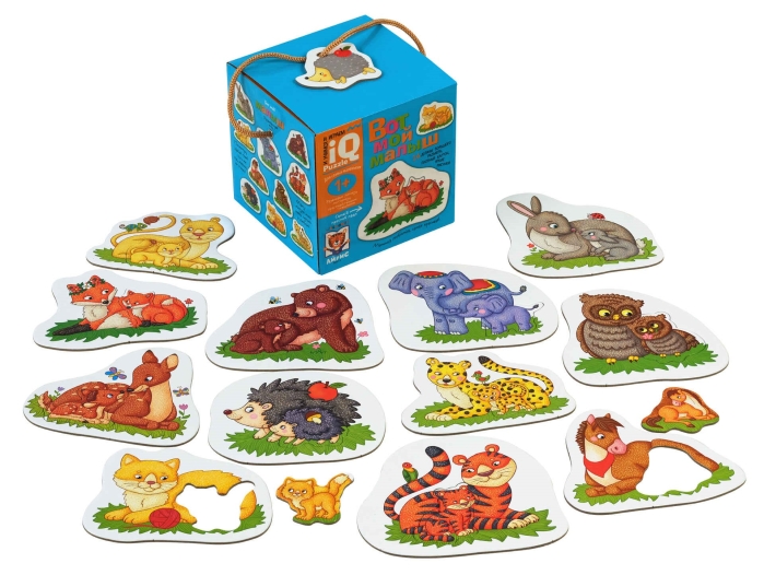 Для самых маленьких. 1+ Вот мой малыш. Вкладыши