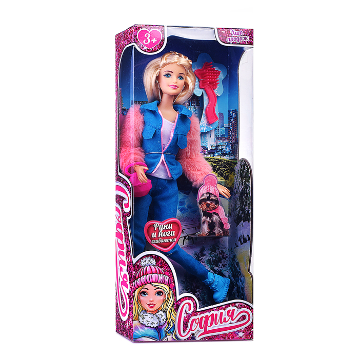 Фото к товару Кукла София 29 см (руки и ноги сгиб.) в коробке Кукла София 29 см (руки и ноги сгиб.) в коробке