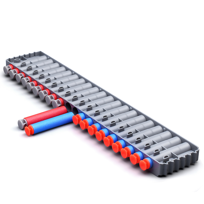 Бластер XH953 "Плазменный Удар" с полимерными пулями, в коробке