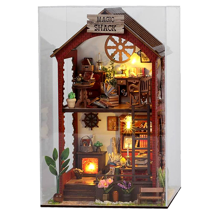 Фото к товару Конструктор TSZH220Z "Книжный дом 3D" в коробке Конструктор TSZH220Z "Книжный дом 3D" в коробке