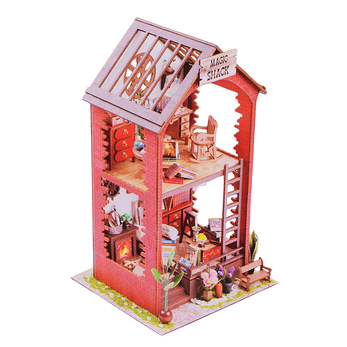 Фото к товару Конструктор TSZH220Z "Книжный дом 3D" в коробке Конструктор TSZH220Z "Книжный дом 3D" в коробке