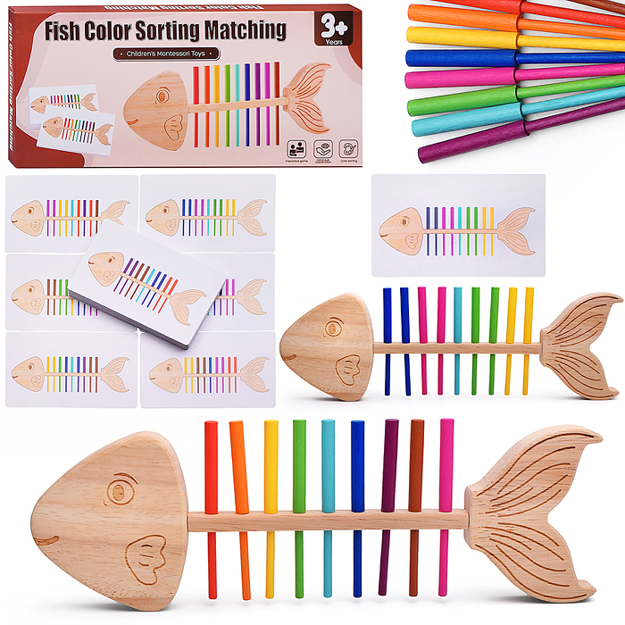 Игра развивающая D2158 "Рыбка" Игра развивающая D2158 "Рыбка"