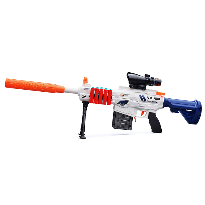 Бластер XH918 "Электро-Клык" с полимерными пулями, в коробке