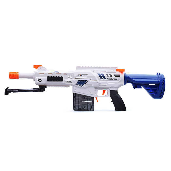 Бластер XH918 "Электро-Клык" с полимерными пулями, в коробке