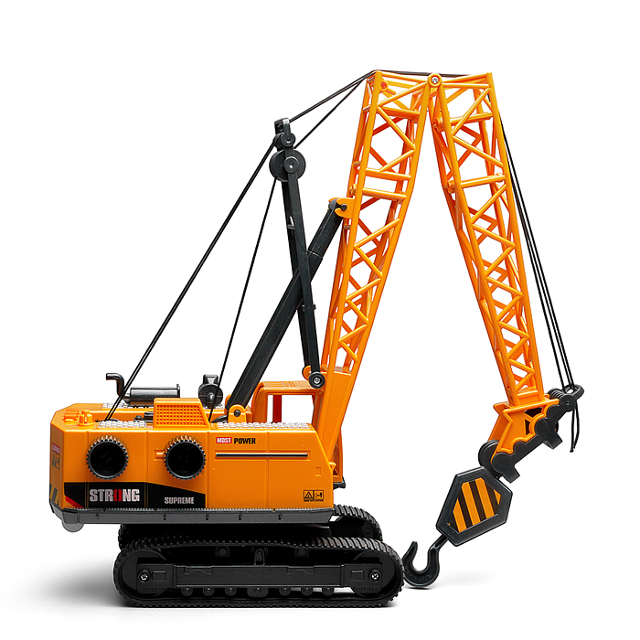 Кран RJ3399A "Башенный" (свет, звук) в коробке (желтый)