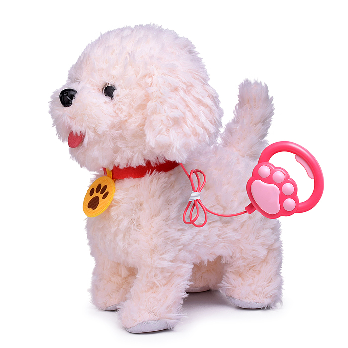 Собака 00-7628 "Лаки" (поет, ходит, повторяет) в пакете