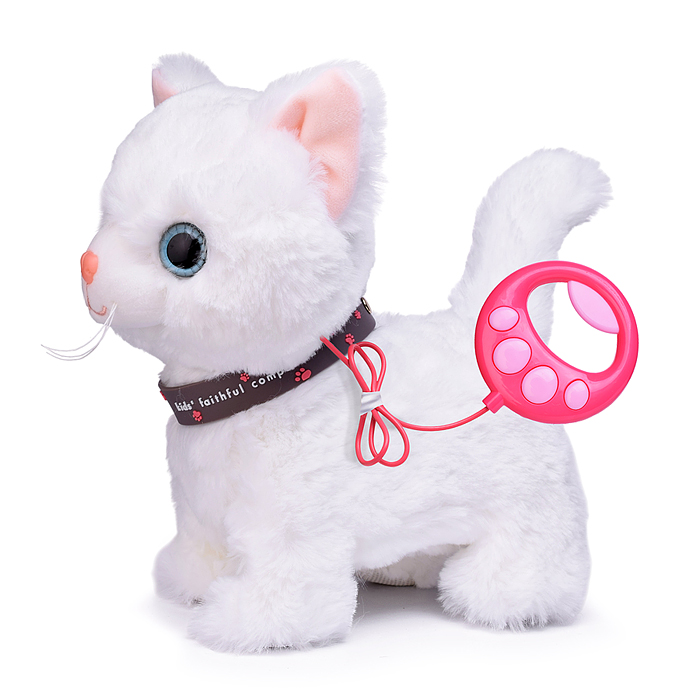 Кошка 00-7634 "Пушинка" (поет, ходит) в пакете