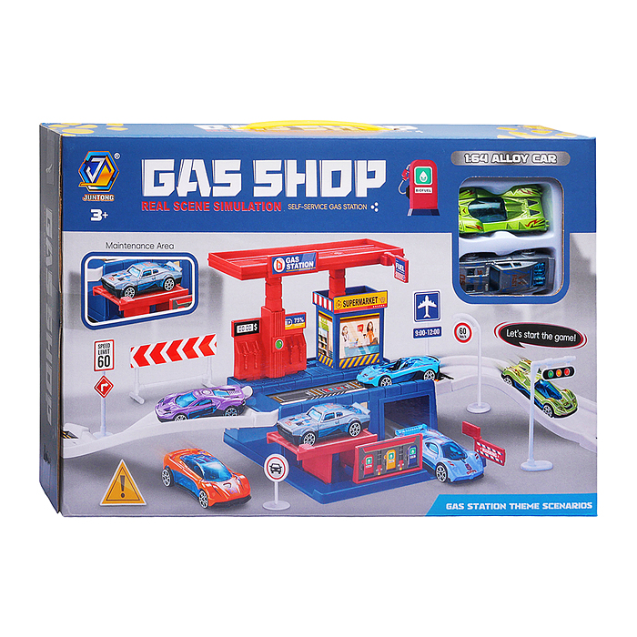 Автозаправка 652-J32 "Легковое авто" в коробке