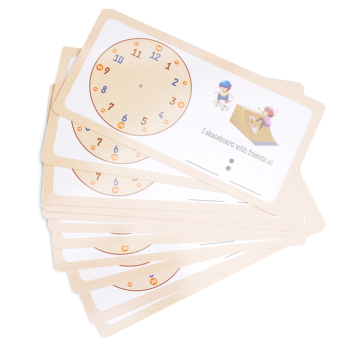 Игра развивающая D2184 "Часики"