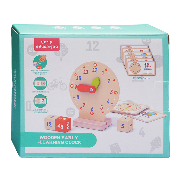 Игра развивающая D2184 "Часики"