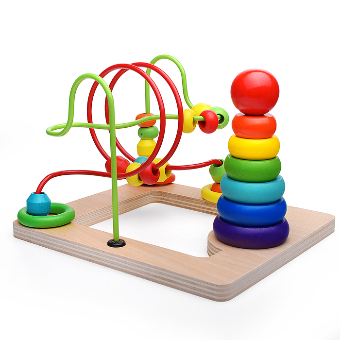 Игра развивающая D2170 "Лабиринт и пирамида"