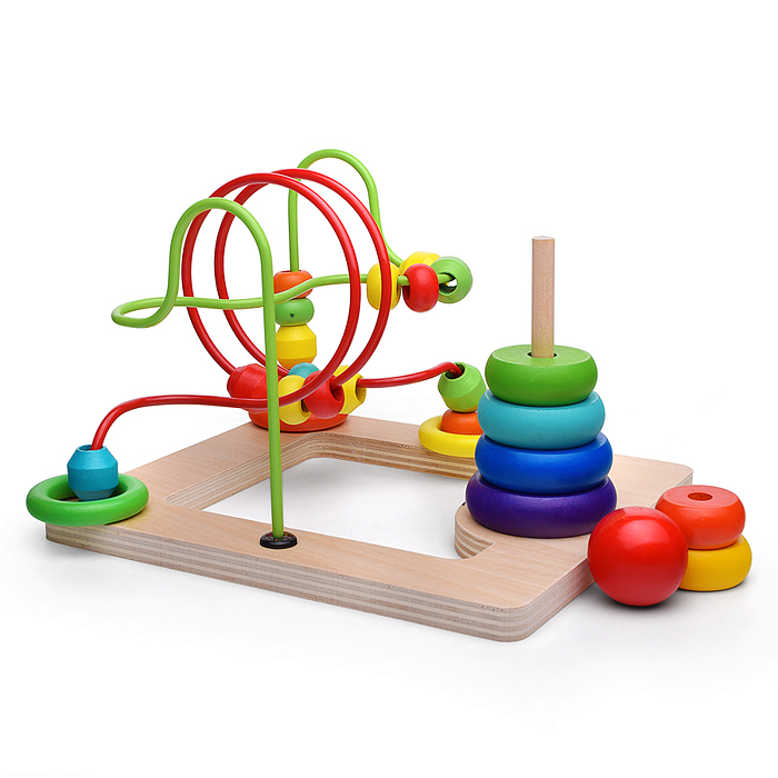 Игра развивающая D2170 "Лабиринт и пирамида"