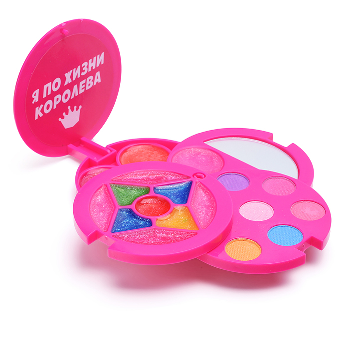 Фото к товару Косметика для девочек тени для век, блеск для губ Cool Star Косметика для девочек тени для век, блеск для губ Cool Star