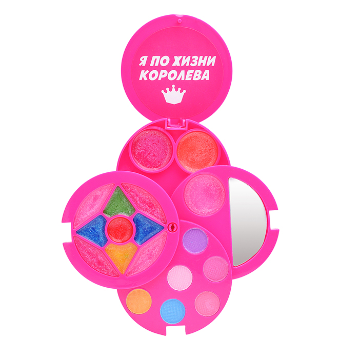 Фото к товару Косметика для девочек тени для век, блеск для губ Cool Star Косметика для девочек тени для век, блеск для губ Cool Star