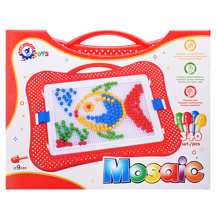 Мозаика 4 из 340 элементов