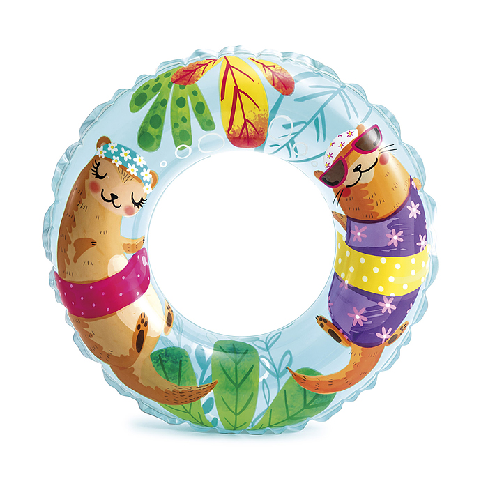 Круг для плавания «Океан», d=61 см, от 6-10 лет, цвета МИКС, 59242NP INTEX