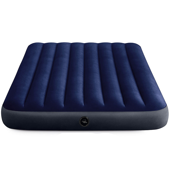Матрас надувной Classic Downy Fiber-Tech, 137 x 191 х 25 см, 64758 INTEX