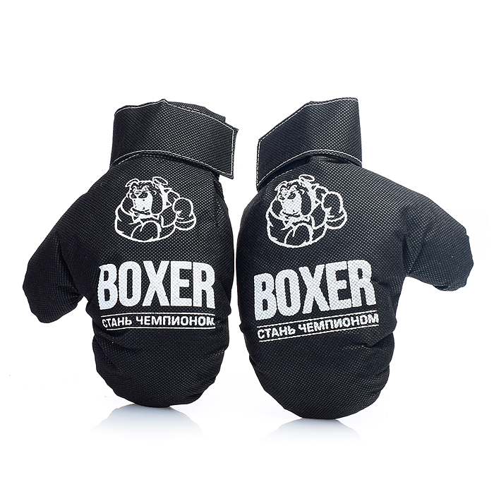 Фото к товару Детские игровые боксерские перчатки ткань (красные) Детские игровые боксерские перчатки ткань (красные)