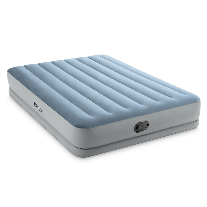 Матрас надувной 152х203х36см со встр. насосом USB 5V, до 272кг, 64159 INTEX
