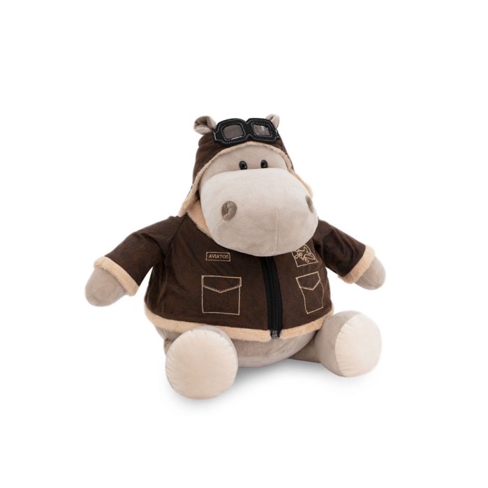 Бегемот Авиатор 50см