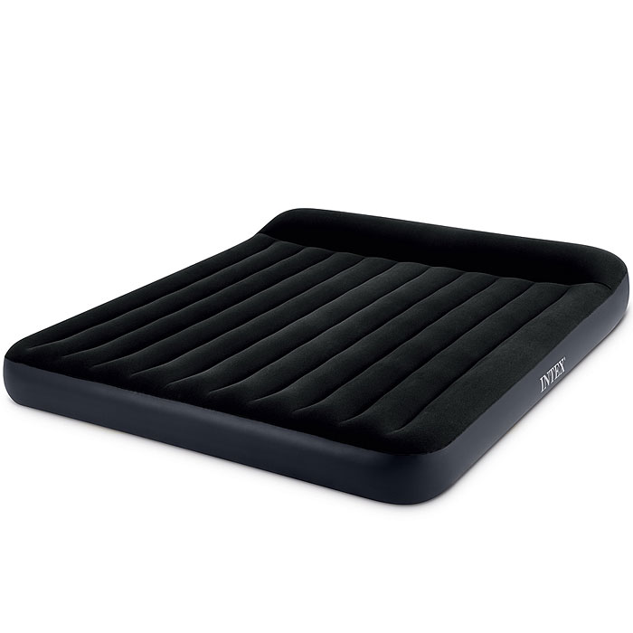 Матрас надувной Pillow Rest Classic Fiber-Tech, 183 х 203 х 25 см, 64144 INTEX