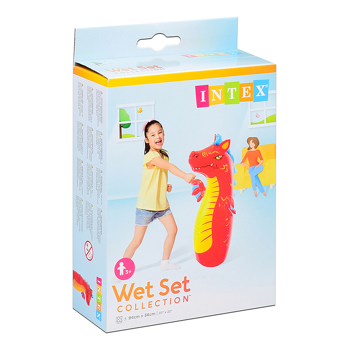 Фото к товару Игрушка для плавания «Зверюшка-неваляшка», от 3-8 лет, микс, 44669NP INTEX Игрушка для плавания «Зверюшка-неваляшка», от 3-8 лет, микс, 44669NP INTEX