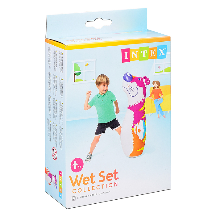 Фото к товару Игрушка для плавания «Зверюшка-неваляшка», от 3-8 лет, микс, 44669NP INTEX Игрушка для плавания «Зверюшка-неваляшка», от 3-8 лет, микс, 44669NP INTEX