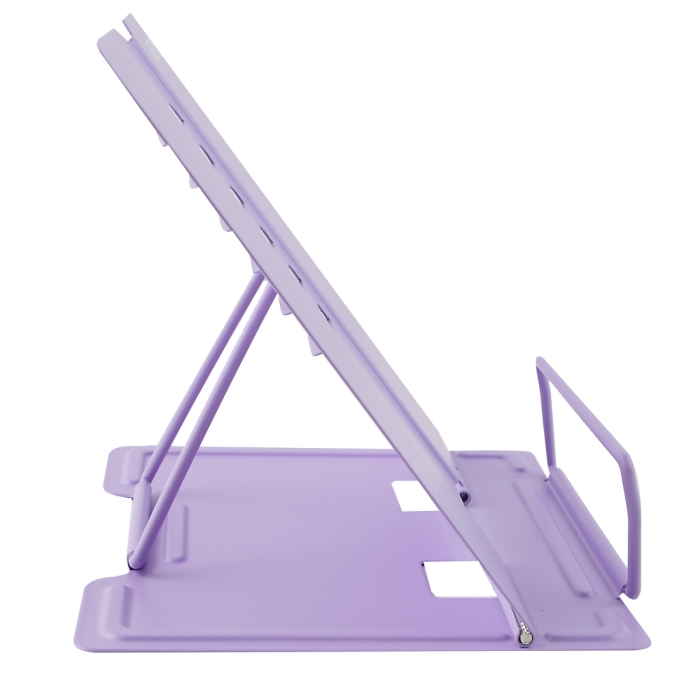 Подставка для учебников и книг "School Lilac" 15,4x15,2 см, металлическая окрашенная, вес 2