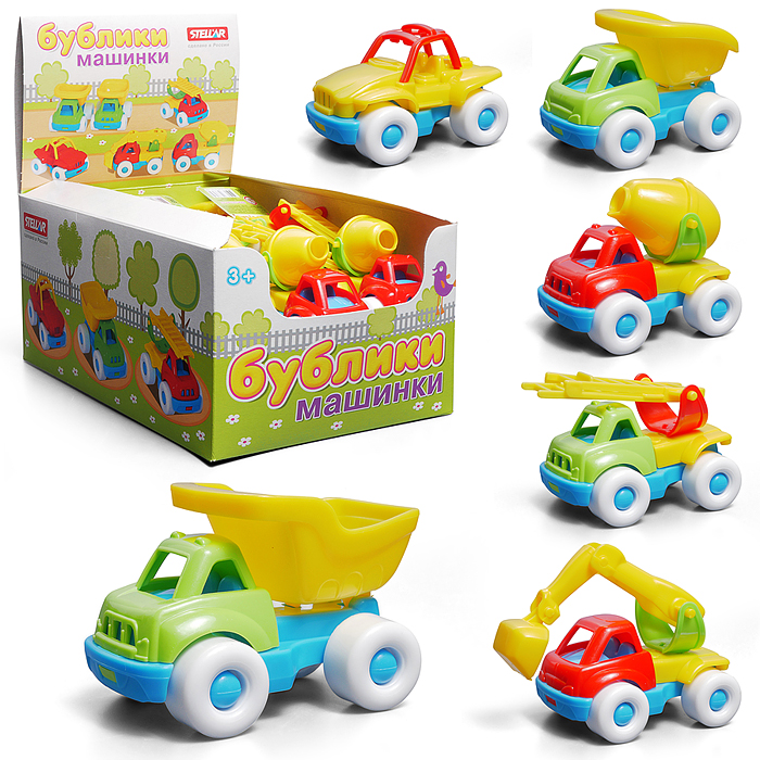 Машинка "Бублик" в шоу-боксе Машинка "Бублик" в шоу-боксе