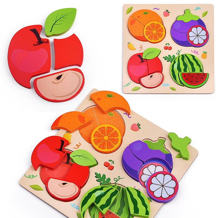 Пазл-вкладыш D2207 "Фруктик"