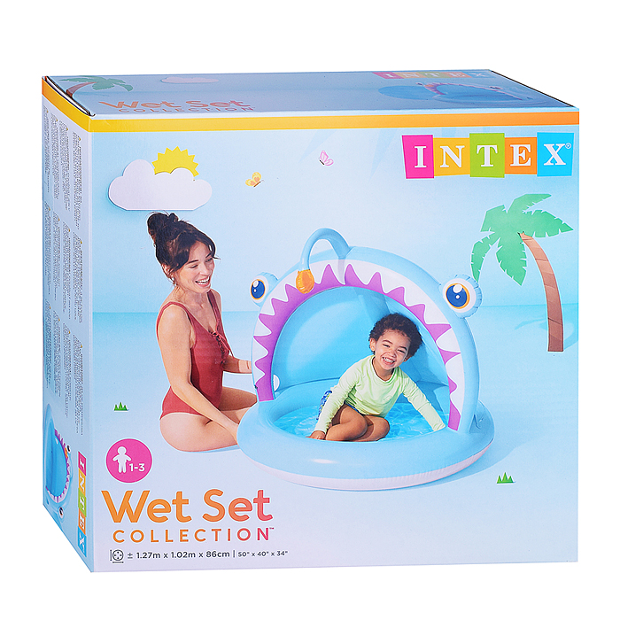 Бассейн надувной 127х102х86см 58419NP INTEX